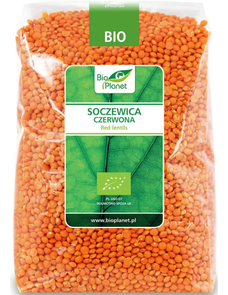 Soczewica czerwona - 1kg - Bio Planet