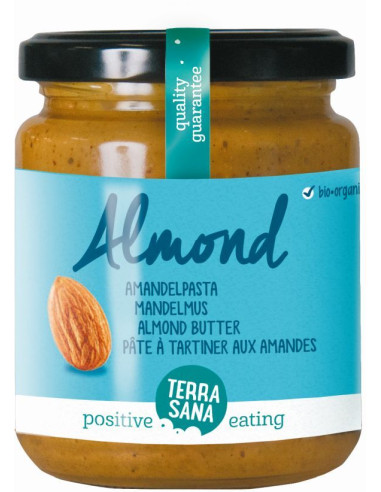 Krem z Prażonych Migdałów Bio - 250g - Terrasana