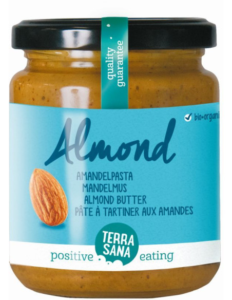 Krem z Prażonych Migdałów Bio - 250g - Terrasana