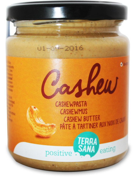 Krem z Prażonych Orzechów Nerkowca Bio - 250g - Terrasana