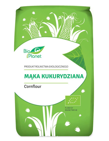 Mąka kukurydziana bio - 400g - Bio Planet