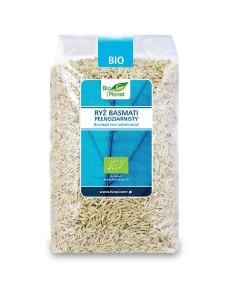 Ryż Basmati Pełnoziarnisty Bio - 1kg - Bio Planet