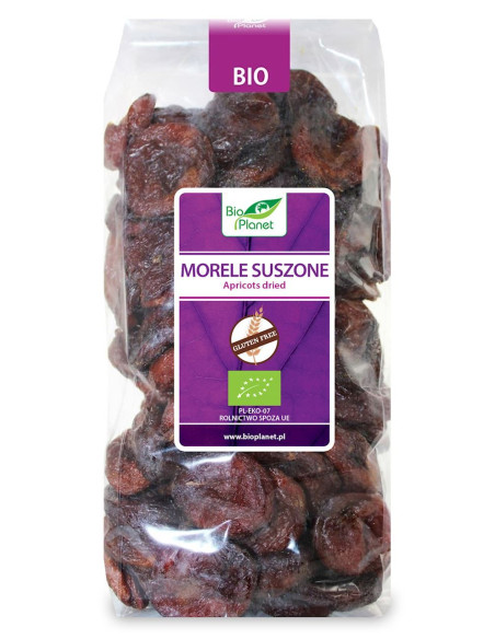 Morele suszone bio - 1kg - Bio Planet