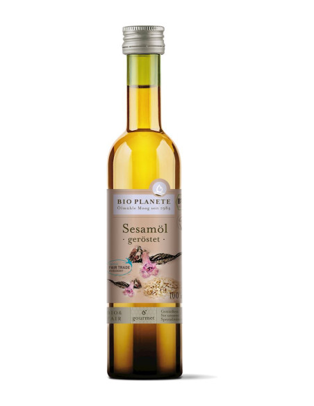 Olej sezamowy (z prażonych nasion) BIO - 100ml - Bio Planet