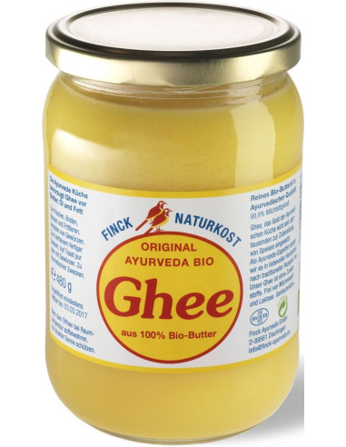 Masło Klarowane Ghee Bio - 480g - Finck Ayurveda