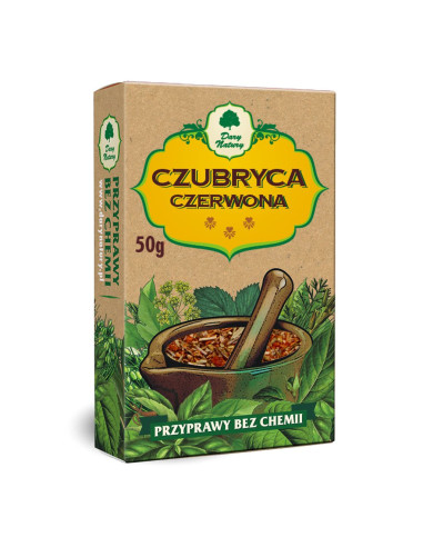 Czubryca czerwona - 50g - Dary Natury