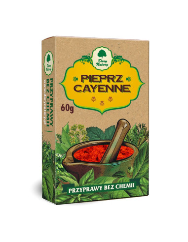 Pieprz cayenne - 60g - Dary natury