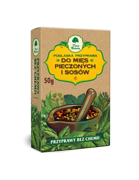 Przyprawa do mięs pieczonych i sosów 50g - Dary natury