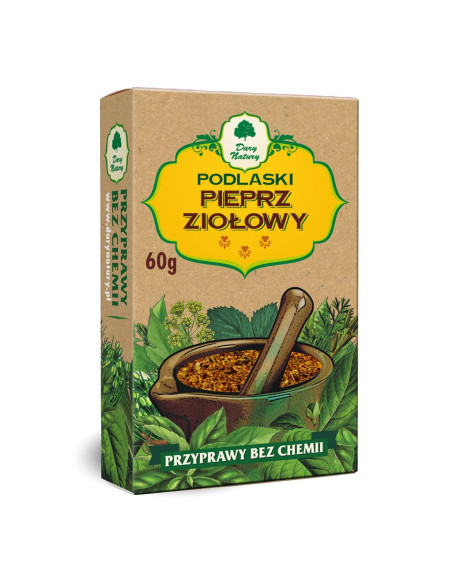 Pieprz ziołowy - 60g - Dary natury