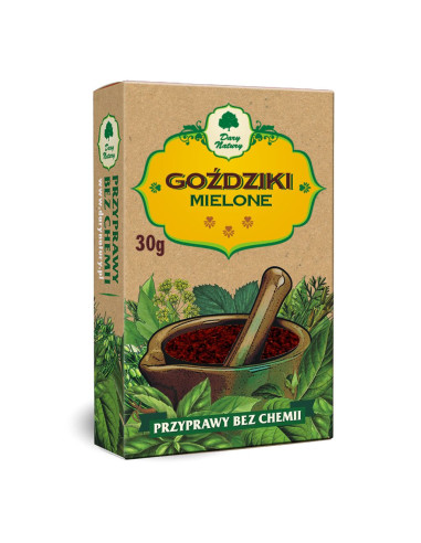 Gożdziki mielone - 30g - Dary natury