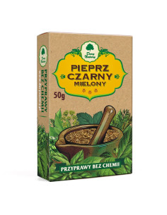 Pieprz czarny mielony - 50g - Dary natury
