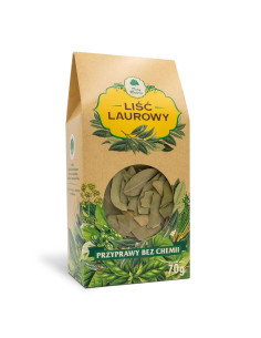 Liść laurowy 100% - 70g - Dary Natury