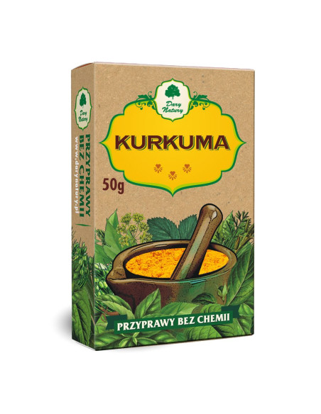 Kurkuma mielona - 50g - Dary natury