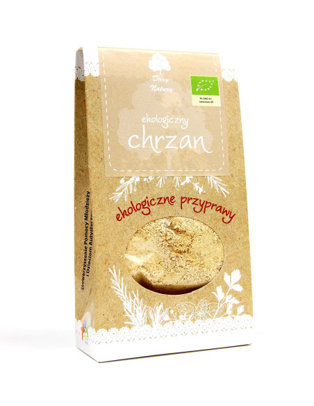 Chrzan Mielony Bio - 40g - Dary Natury