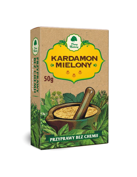 Kardamon mielony - 50g - Dary natury