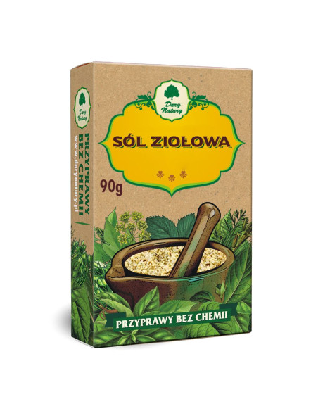 Sól ziołowa - 90g - Dary natury