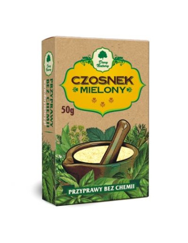 Czosnek mielony - 50g - Dary natury