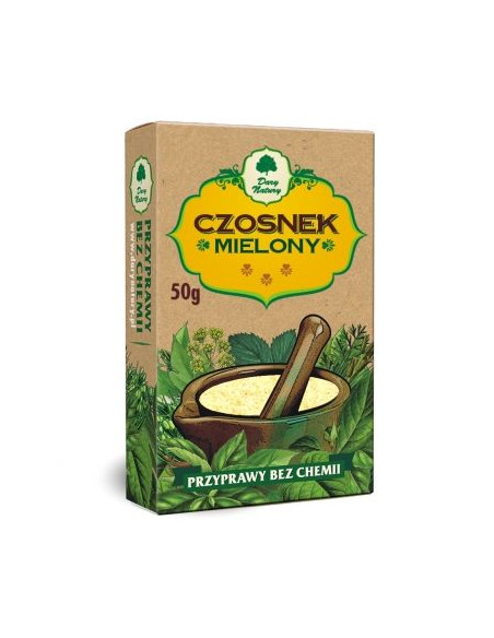 Czosnek mielony - 50g - Dary natury