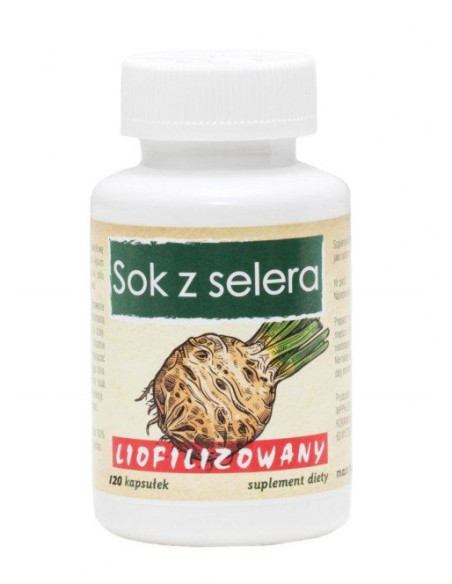 Sok z selera liofilizowany - 120kaps