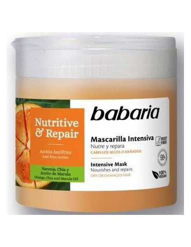 Maseczka do włosów zniszczonych - 400ml - Babaria