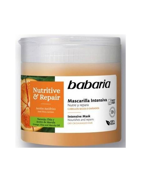 Maseczka do włosów zniszczonych - 400ml - Babaria