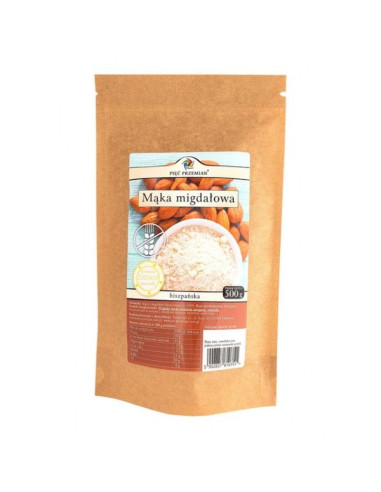 Mąka Migdałowa Bezglutenowa - 500g - Pięć Przemian