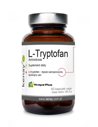 L-Tryptofan aminokwas - 60kaps - Kenay