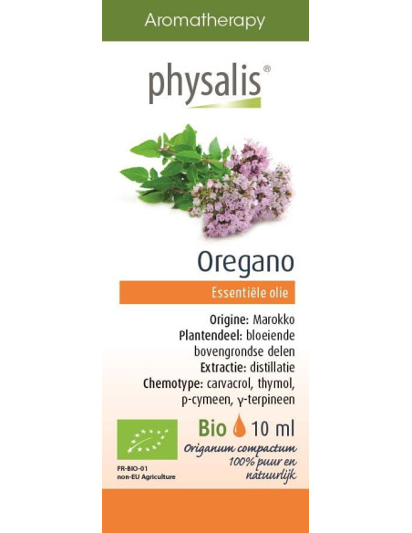 Olejek Eteryczny Oregano Bio - 10ml - Physalis