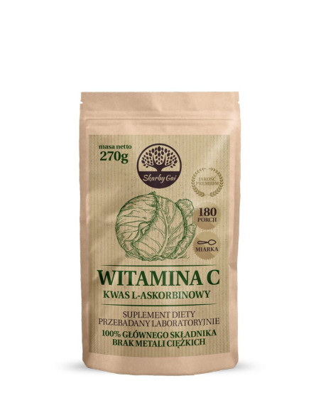 Kwas L Askorbinowy z Kapusty - 270g - Skarby Gai