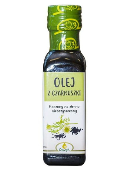 Olej z Czarnuszki Nieoczyszczony Tłoczony Na Zimno - 100ml - Kropla Omega
