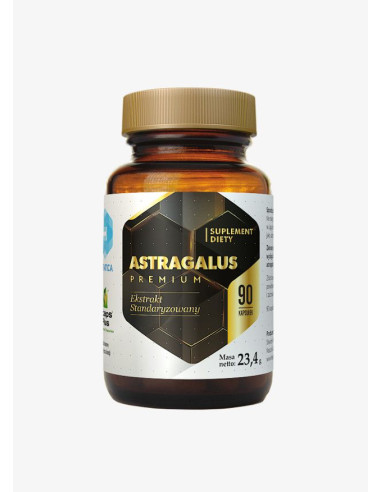 Astragalus Premium Ekstrakt Standaryzowany - 90kaps - Hepatica