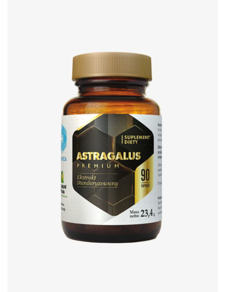 Astragalus Premium Ekstrakt Standaryzowany - 90kaps - Hepatica
