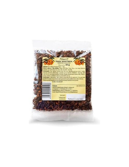 Rokitnik owoc - 50g - Herbapol Kraków