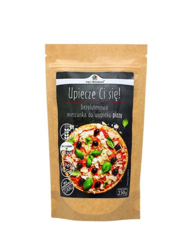 Mieszanka Do Wypieku Pizzy Bezglutenowej - 250g - Pięć Przemian