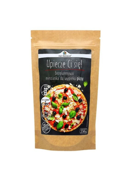 Mieszanka Do Wypieku Pizzy Bezglutenowej - 250g - Pięć Przemian