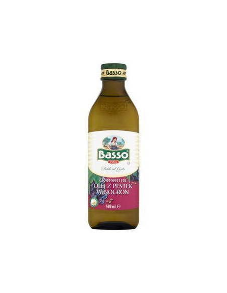 Olej z pestek winogron - 500ml - Basso