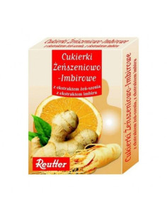 Cukierki Żeńszeniowo Imbirowe - 50g - Reutter