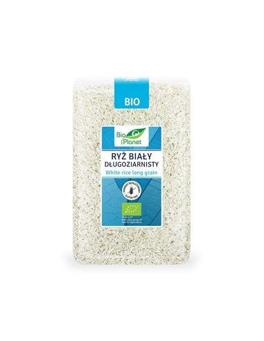 Ryż biały długoziarnisty bezglutenowy BIO - 1kg - Bio Planet