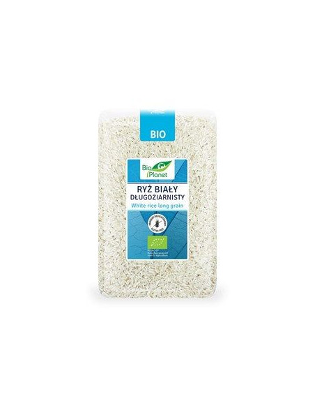 Ryż biały długoziarnisty bezglutenowy BIO - 1kg - Bio Planet