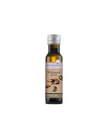 Olej z orzechów włoskich (z prażonych orzechów) bio - 100ml - Bio planete