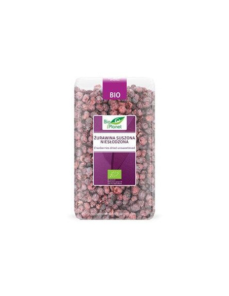 Żurawina Suszona Niesłodzona - 150g - Bio Planet