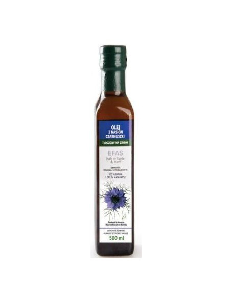 Olej z Czarnuszki 100% Pure Naturelle - 500ml - Maroko Produkt