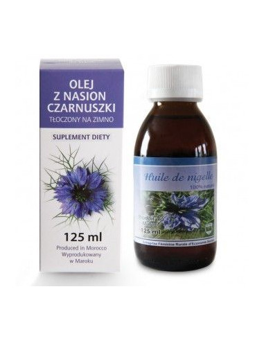 Olej z Czarnuszki 100% Pure Naturelle - 125ml - Maroko Produkt