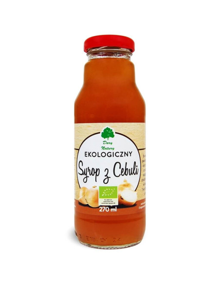 Ekologiczny syrop z cebuli bio - 270ml - Dary Natury