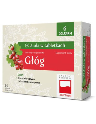 Głóg - 90tabl - Colfarm