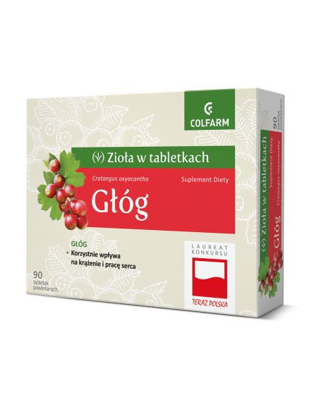 Głóg - 90tabl - Colfarm