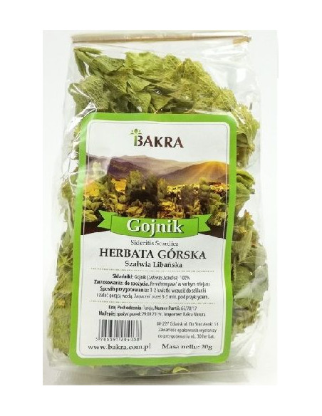 Gojnik Szałwia Libańska - 20g - Bakra