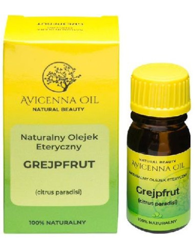 Olejek eteryczny grejpfrutowy - 7ml - Avicenna