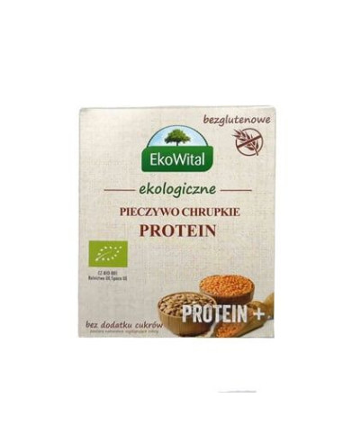 Pieczywo chrupkie proteinowe bezglutenowe BIO - 100g - Eko-Wital