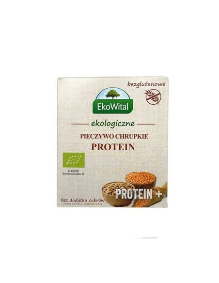 Pieczywo chrupkie proteinowe bezglutenowe BIO - 100g - Eko-Wital